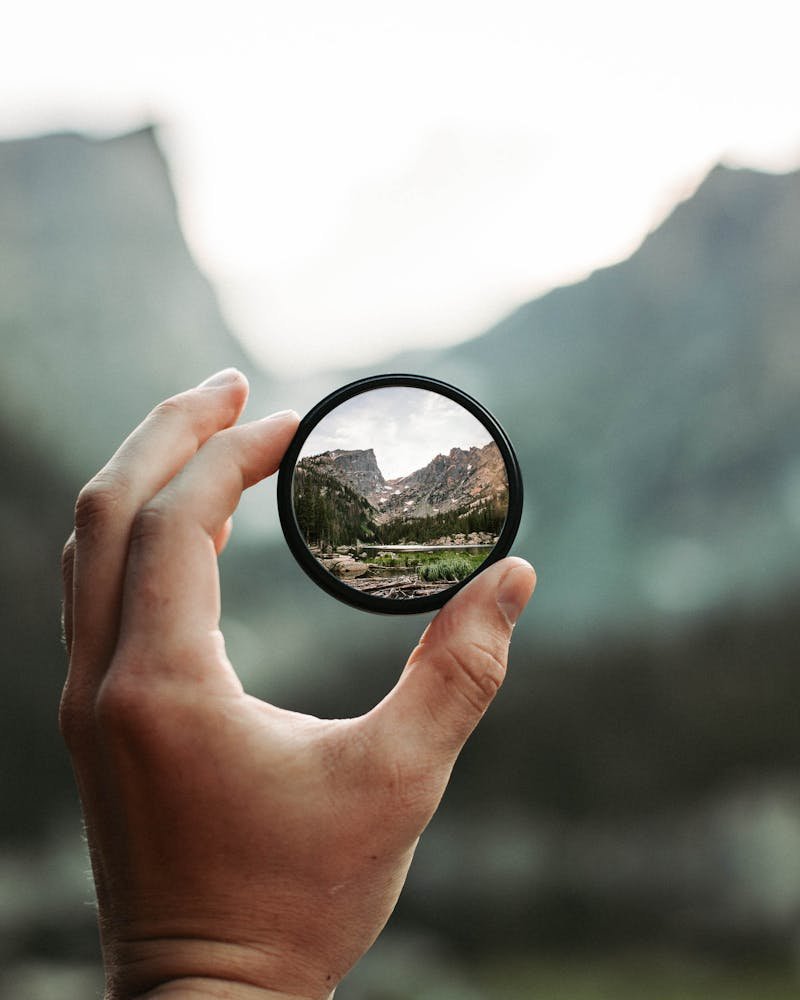 Through the lense of God.