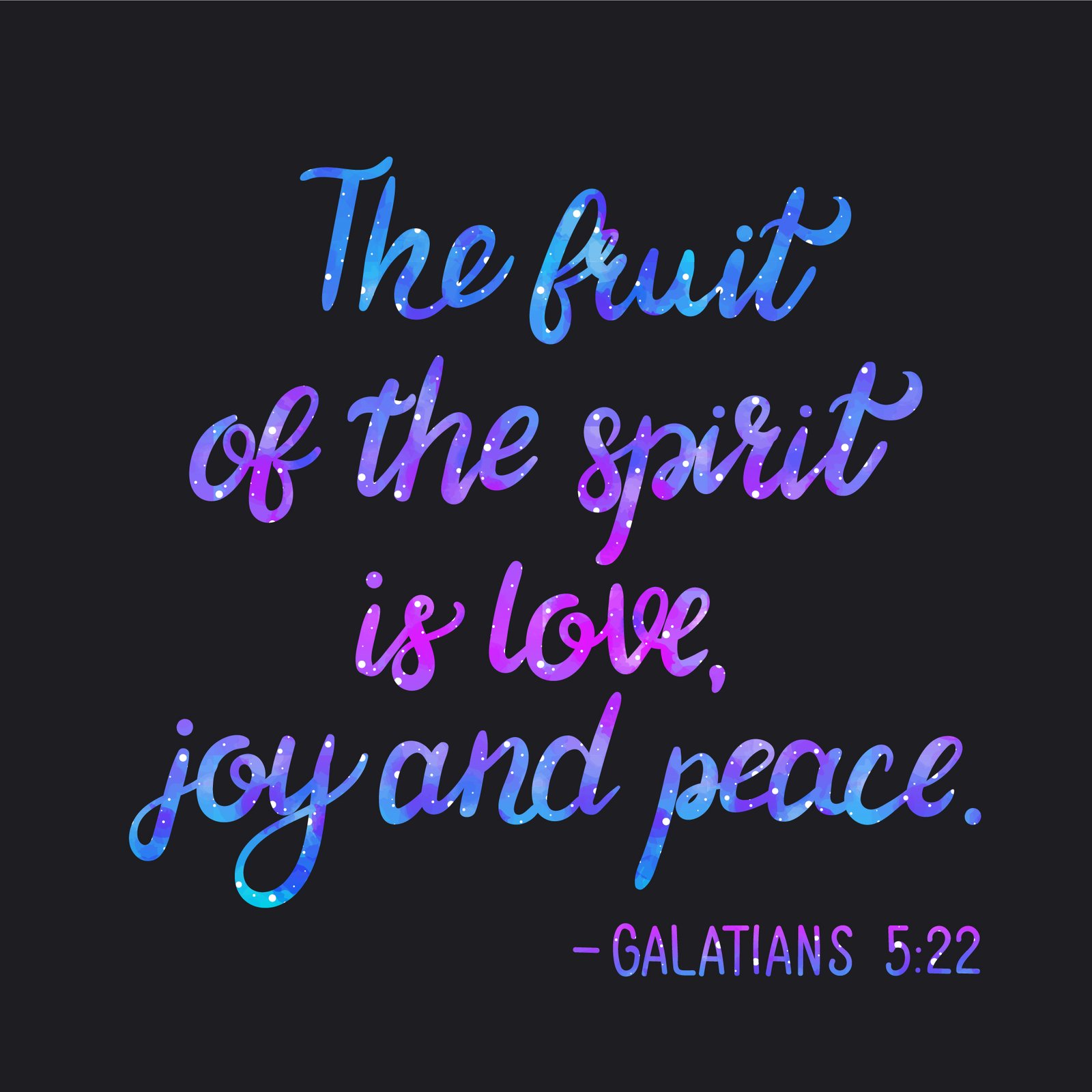 Galatians 5:22